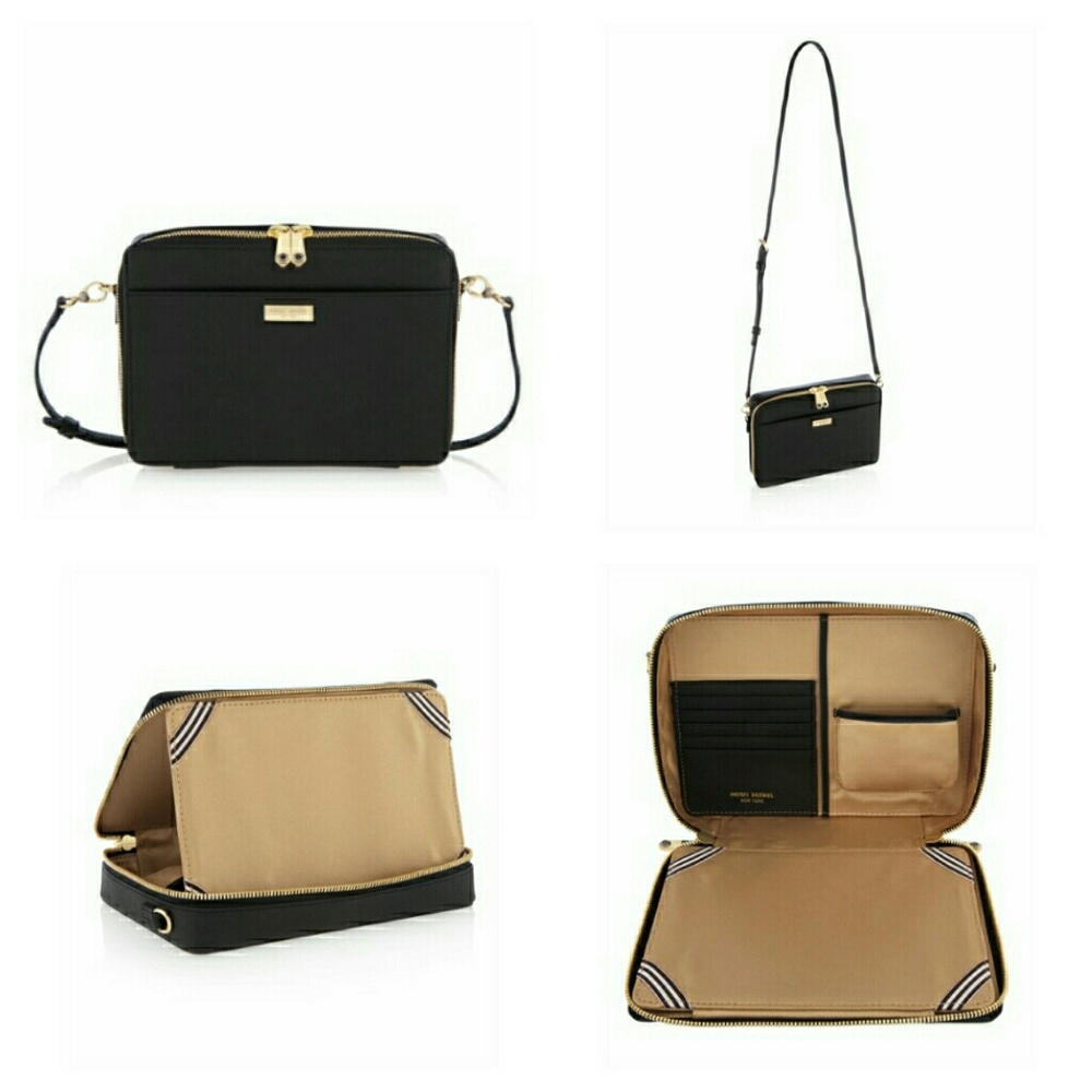 NEW Henri Bendel Crossbody Leather Bag